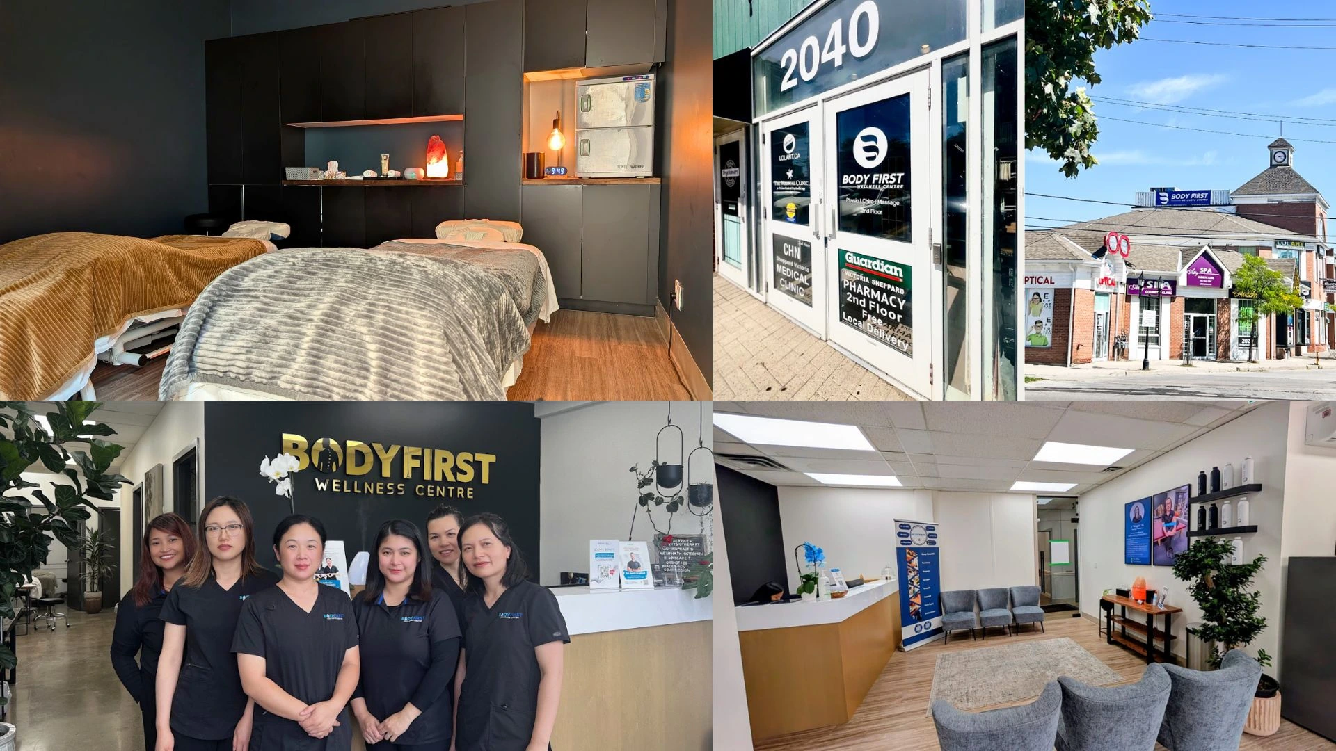 Body First Wellness Centre – Team of 15 Registered Massage Therapists